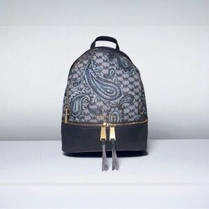 Michael Kors Rhea Paisley Medium Zip Backpack-EUC-Retail $498